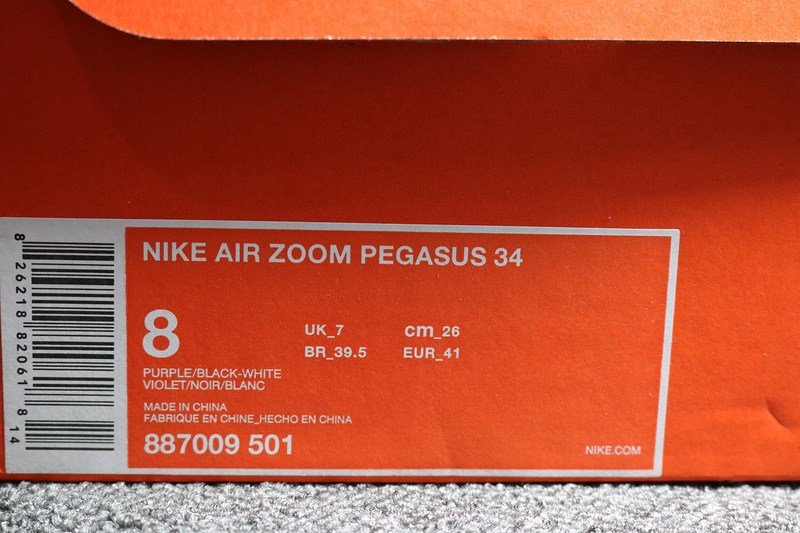 Super Max Perfect Nike Air Zoom Pegasus 34(98% Authentic)--006